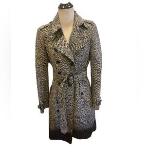 Burberry Women’s Wool Pea Coat — Size 8